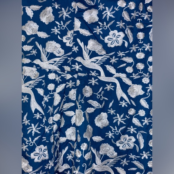 Betsey Johnson Blue and White Floral Dress - Picture 5 of 9